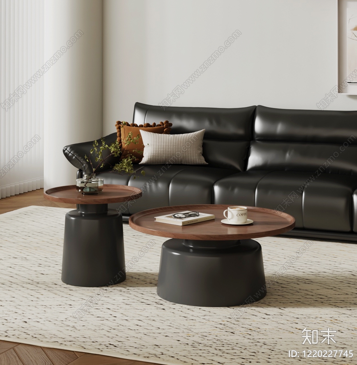 现代简约几类组合3D模型下载【ID:1220227745】