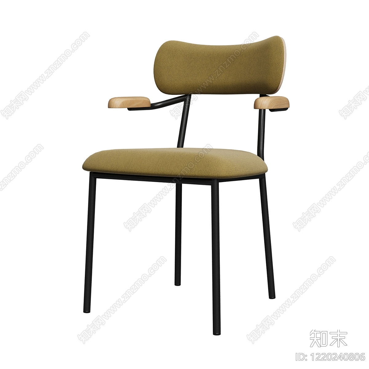 北欧餐椅3D模型下载【ID:1220240806】