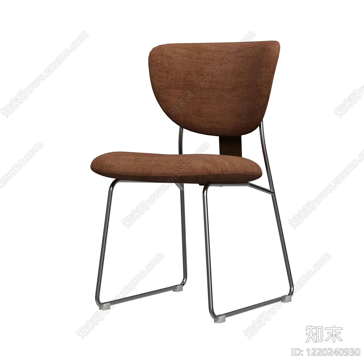 现代简约餐椅3D模型下载【ID:1220240930】