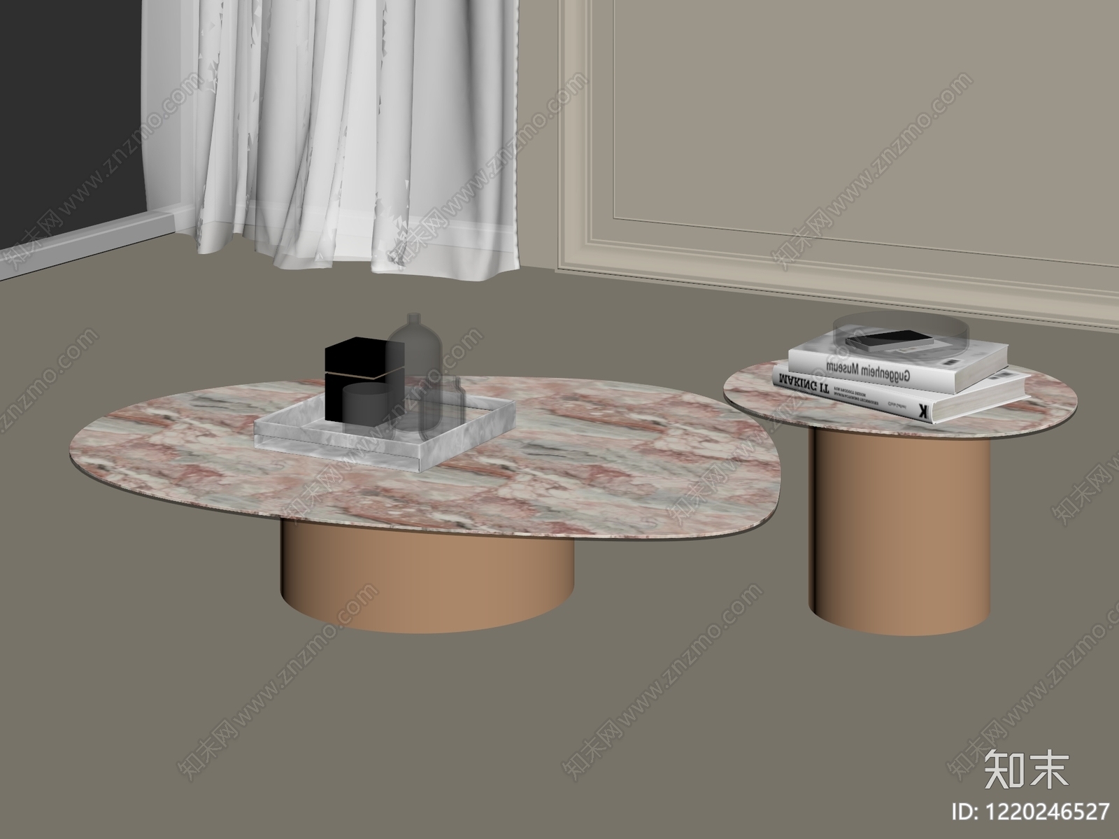 意式极简几类组合3D模型下载【ID:1220246527】