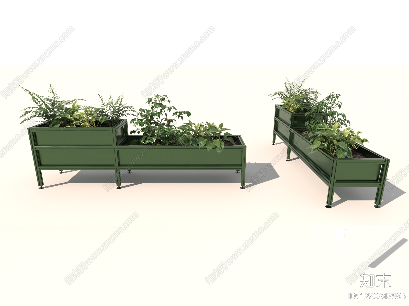 现代简约花架3D模型下载【ID:1220247995】