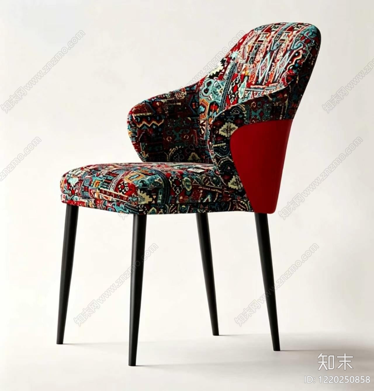 复古风餐椅3D模型下载【ID:1220250858】