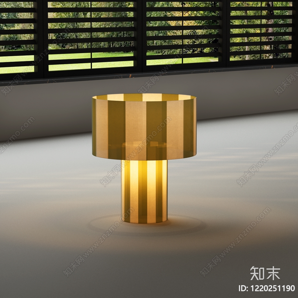 极简主义台灯3D模型下载【ID:1220251190】