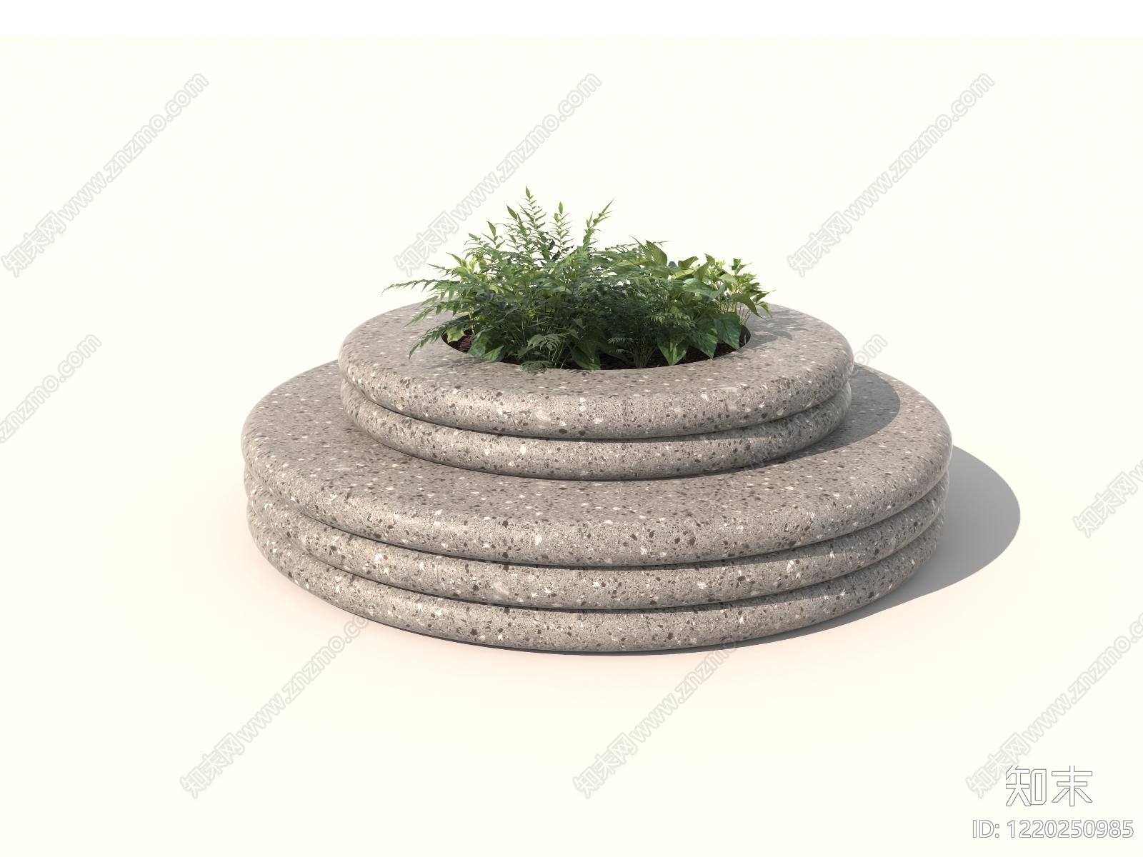极简主义花池3D模型下载【ID:1220250985】