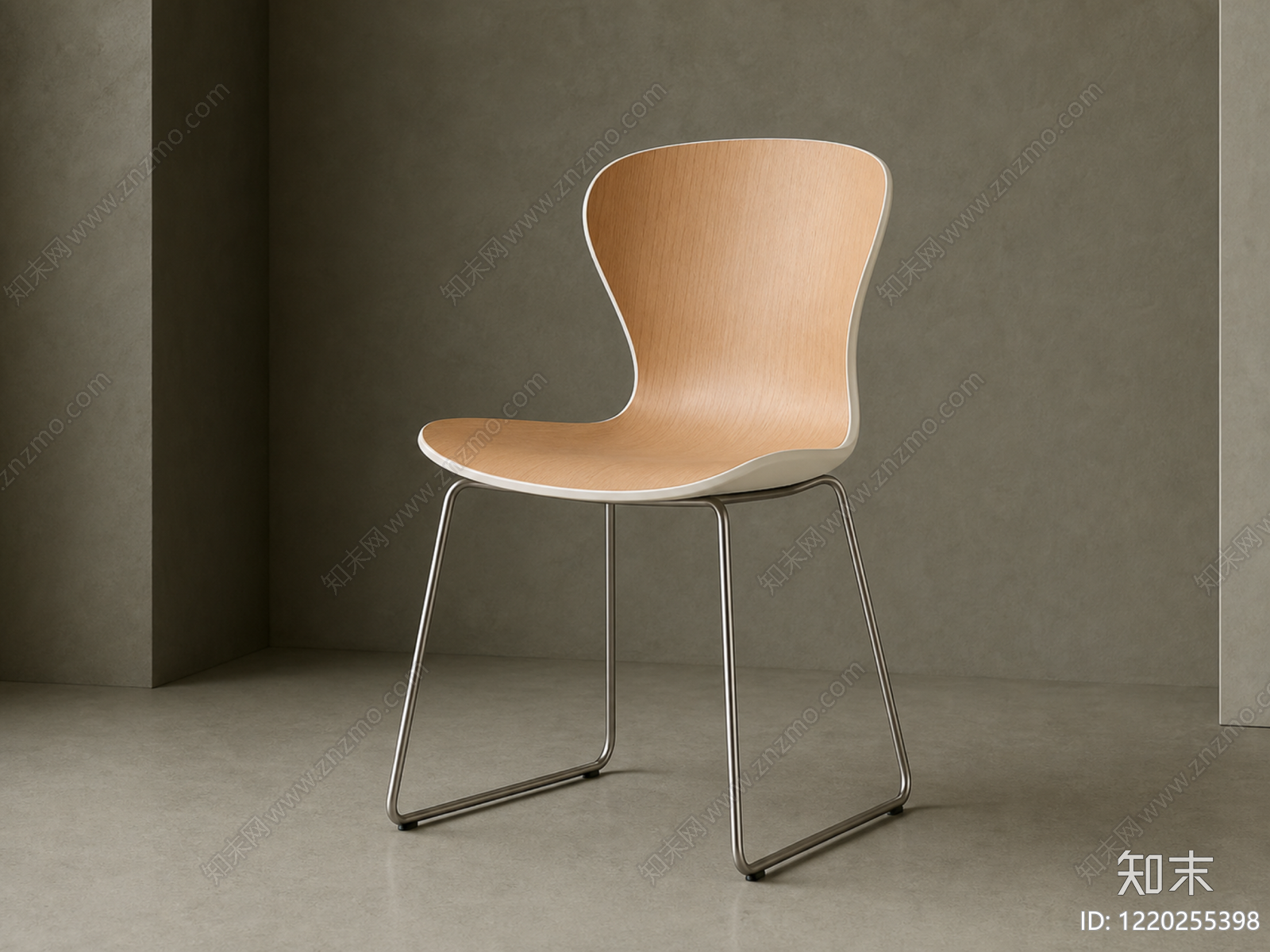 北欧餐椅3D模型下载【ID:1220255398】