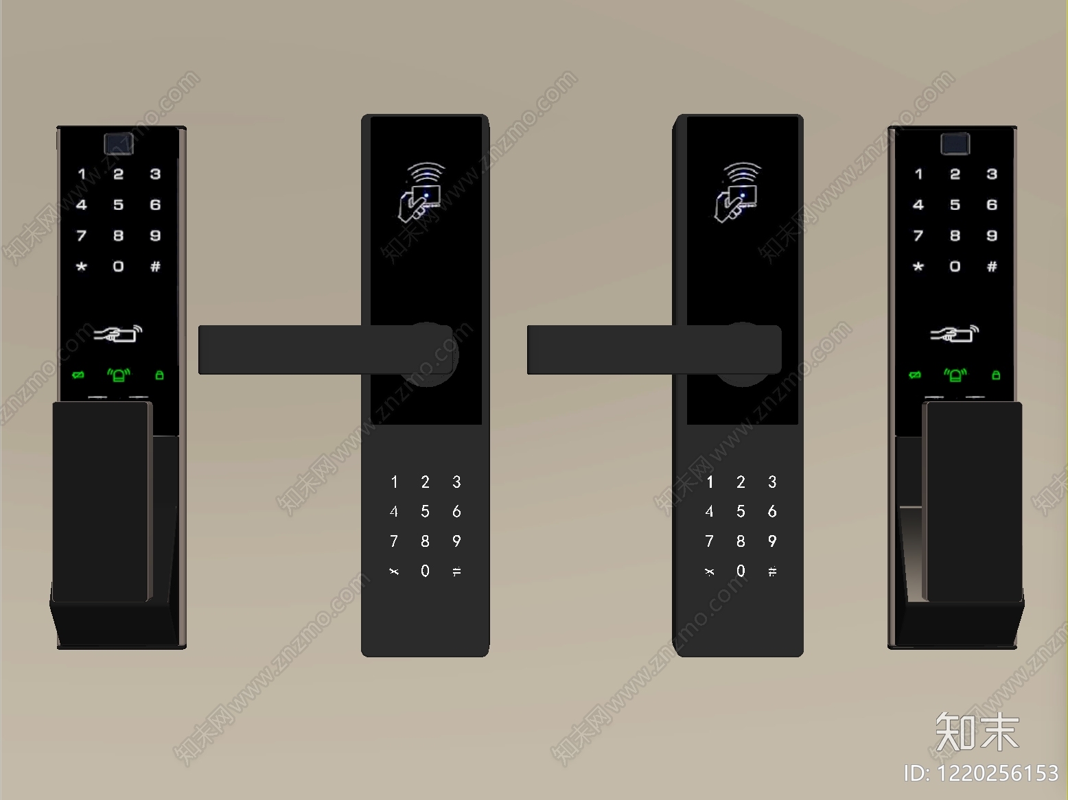 极简主义锁SU模型下载【ID:1220256153】