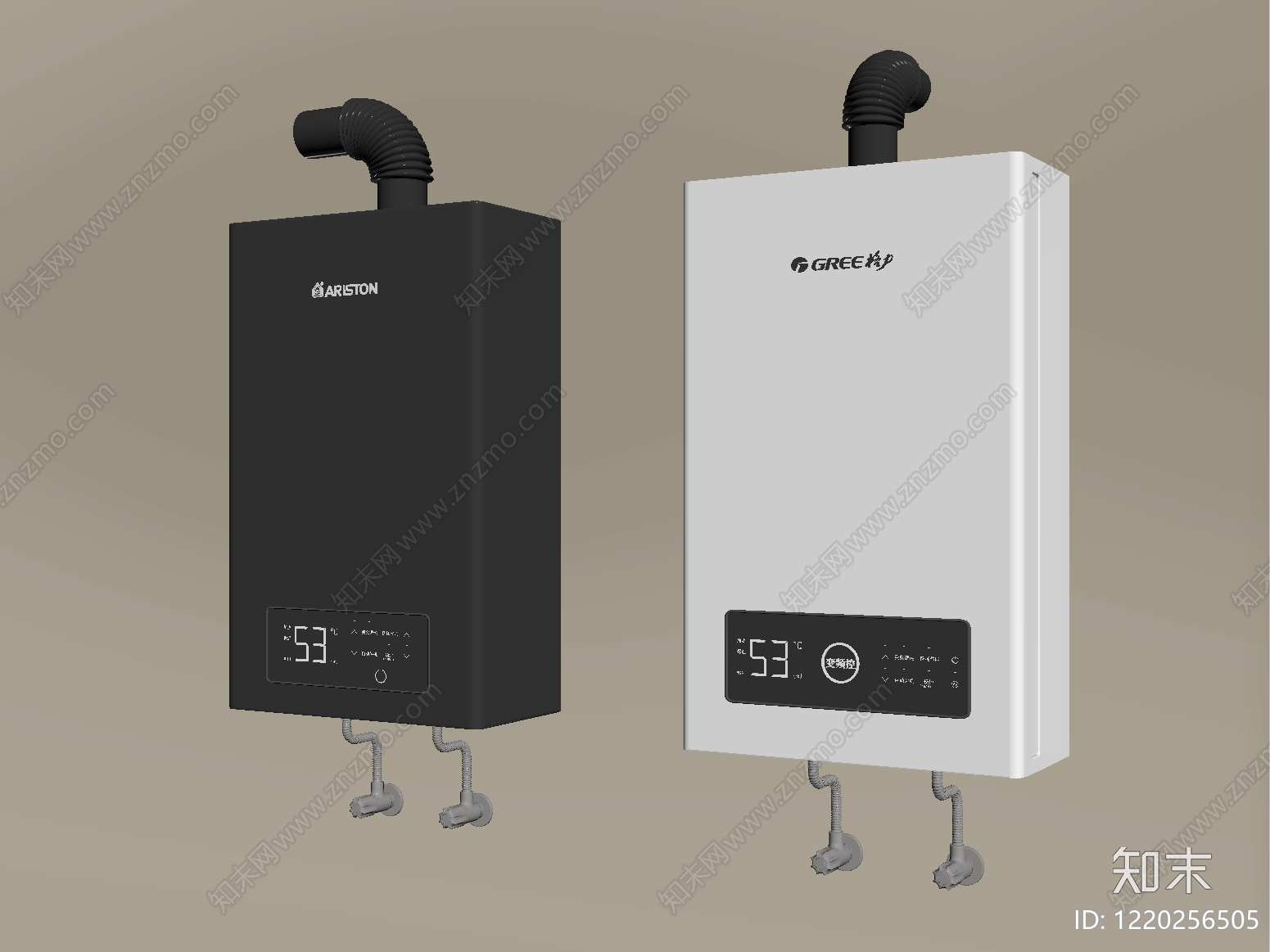 现代简约热水器SU模型下载【ID:1220256505】