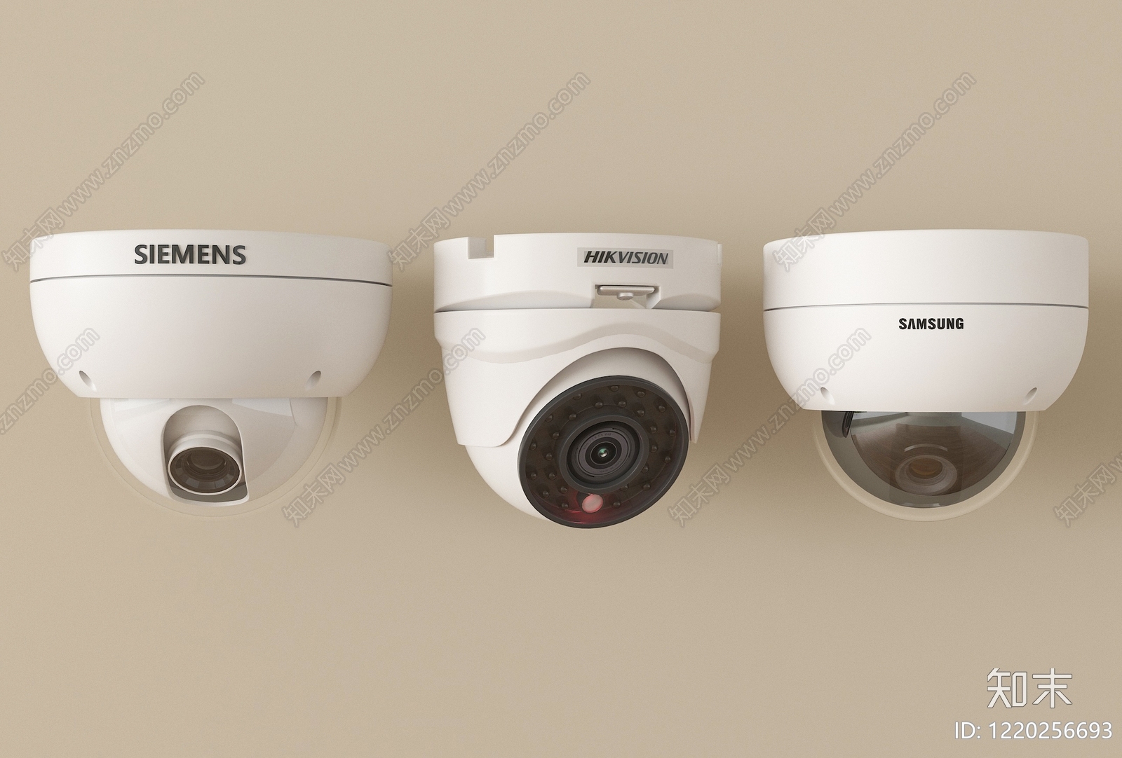 极简主义安全设施3D模型渲染效果图
