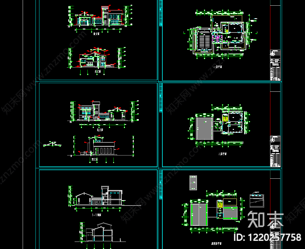 其他公共建筑cad施工图下载【ID:1220257758】