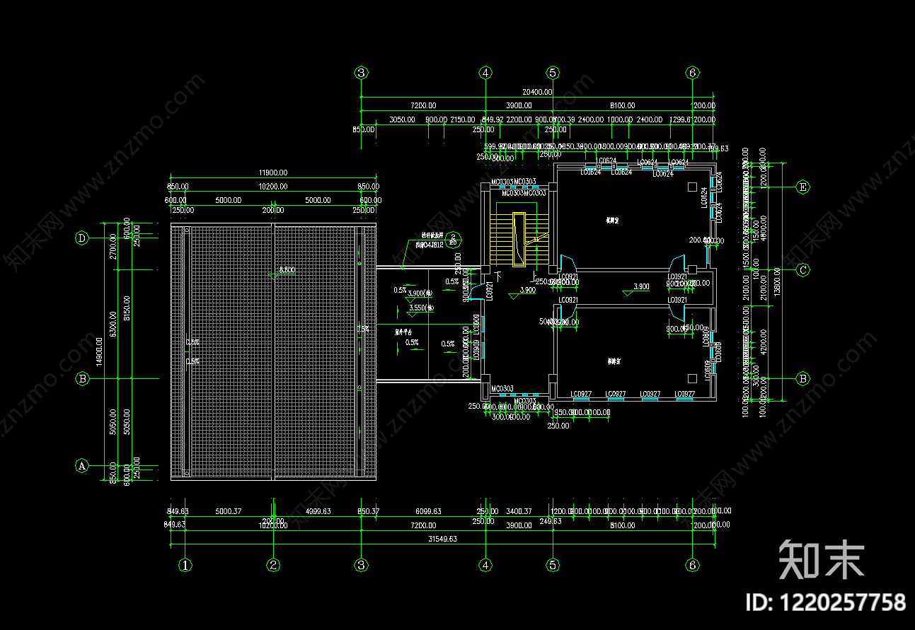 其他公共建筑cad施工图下载【ID:1220257758】