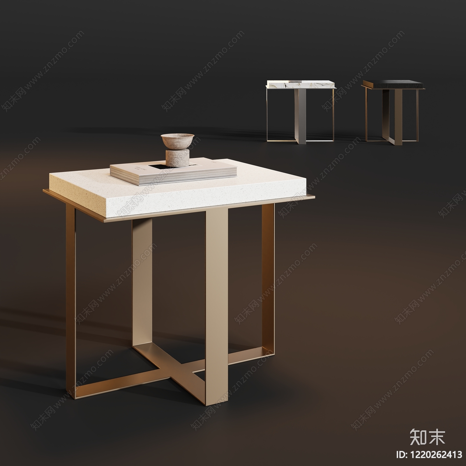 意式极简边几SU模型下载【ID:1220262413】