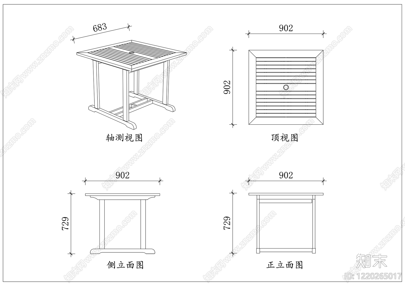 家具图库CAD图纸