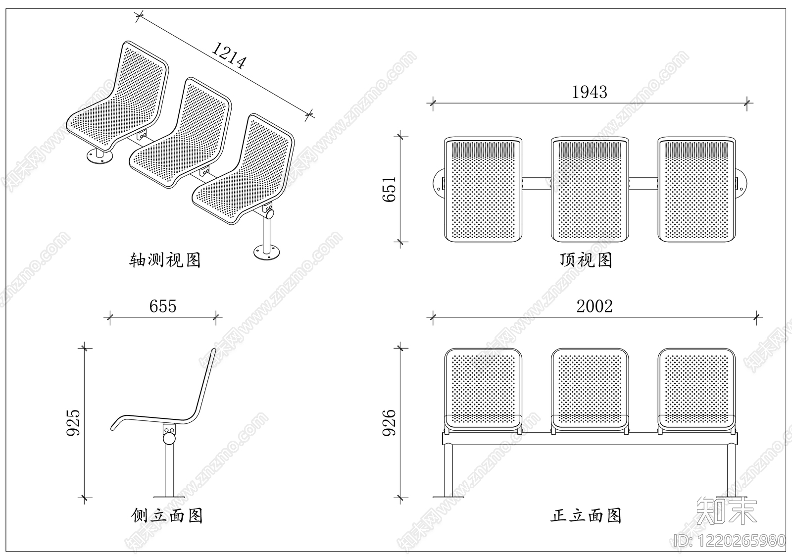 家具图库CAD图纸