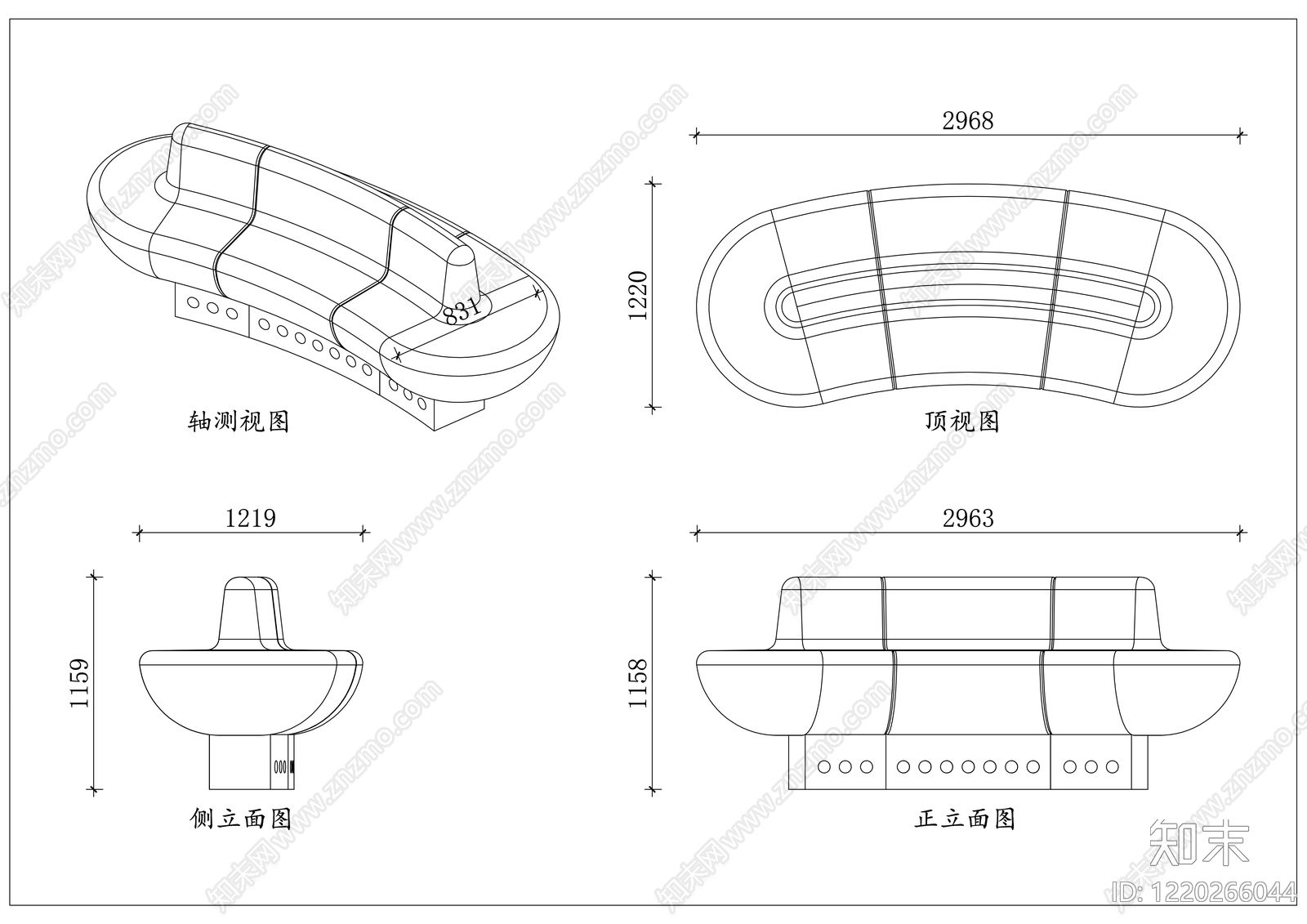 家具图库CAD图纸