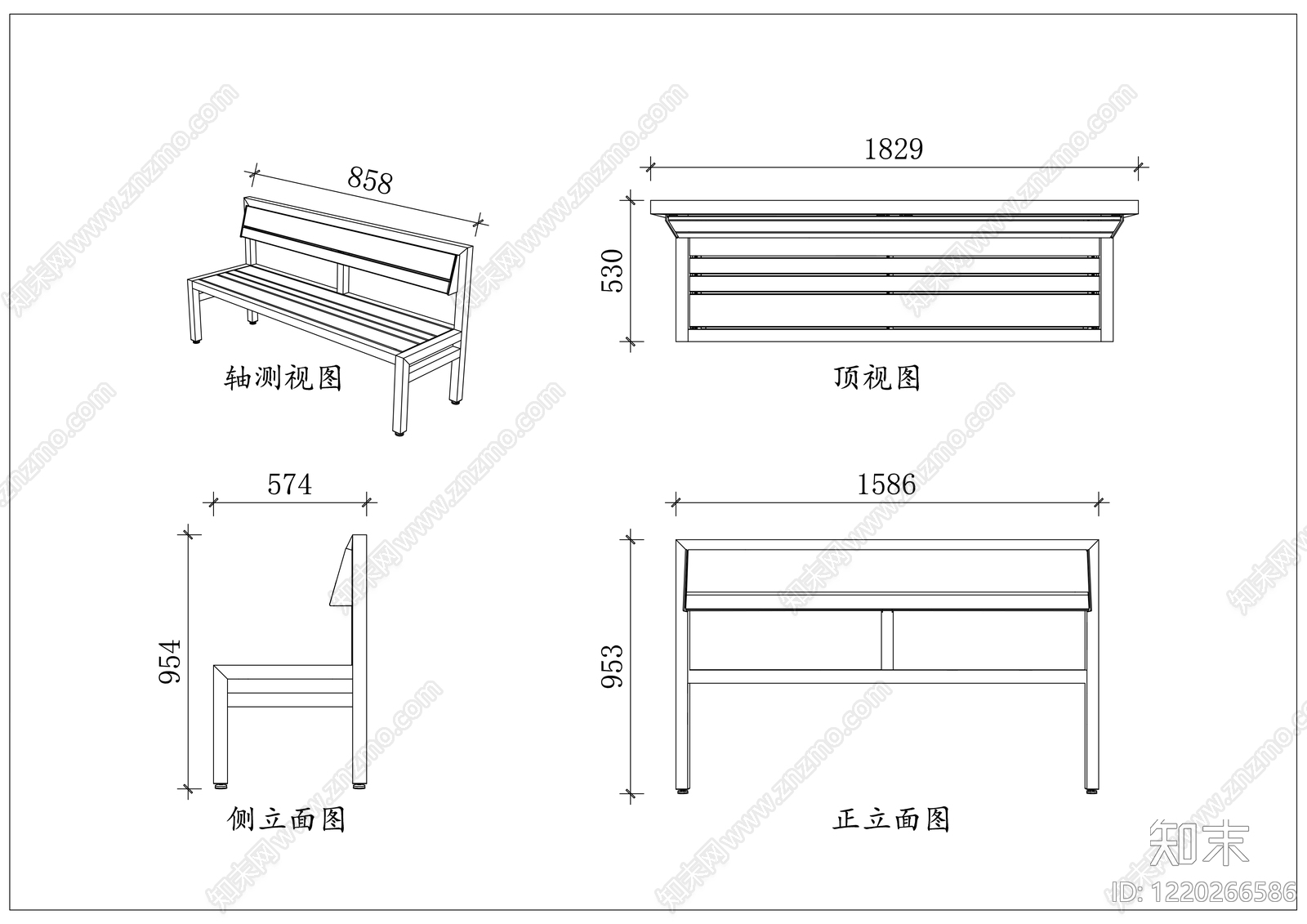 家具图库CAD图纸
