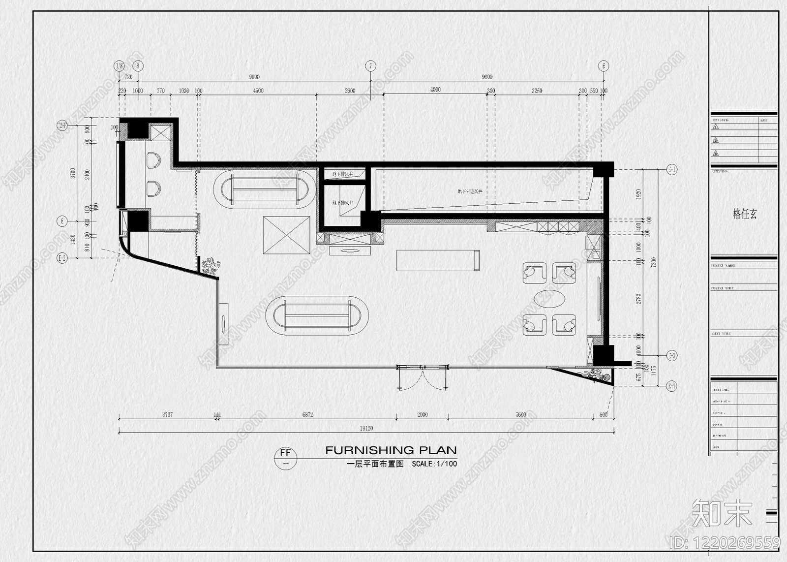 其他商业空间cad施工图下载【ID:1220269559】