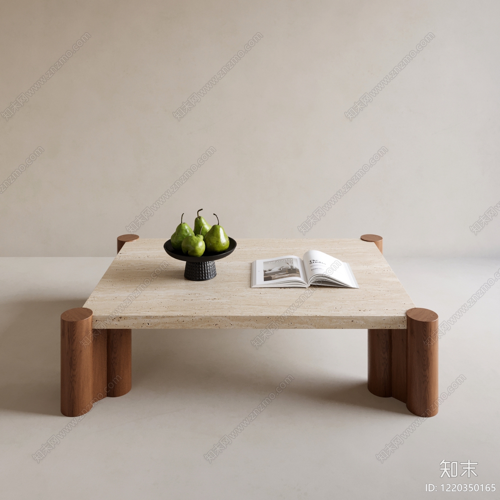 侘寂茶几3D模型下载【ID:1220350165】