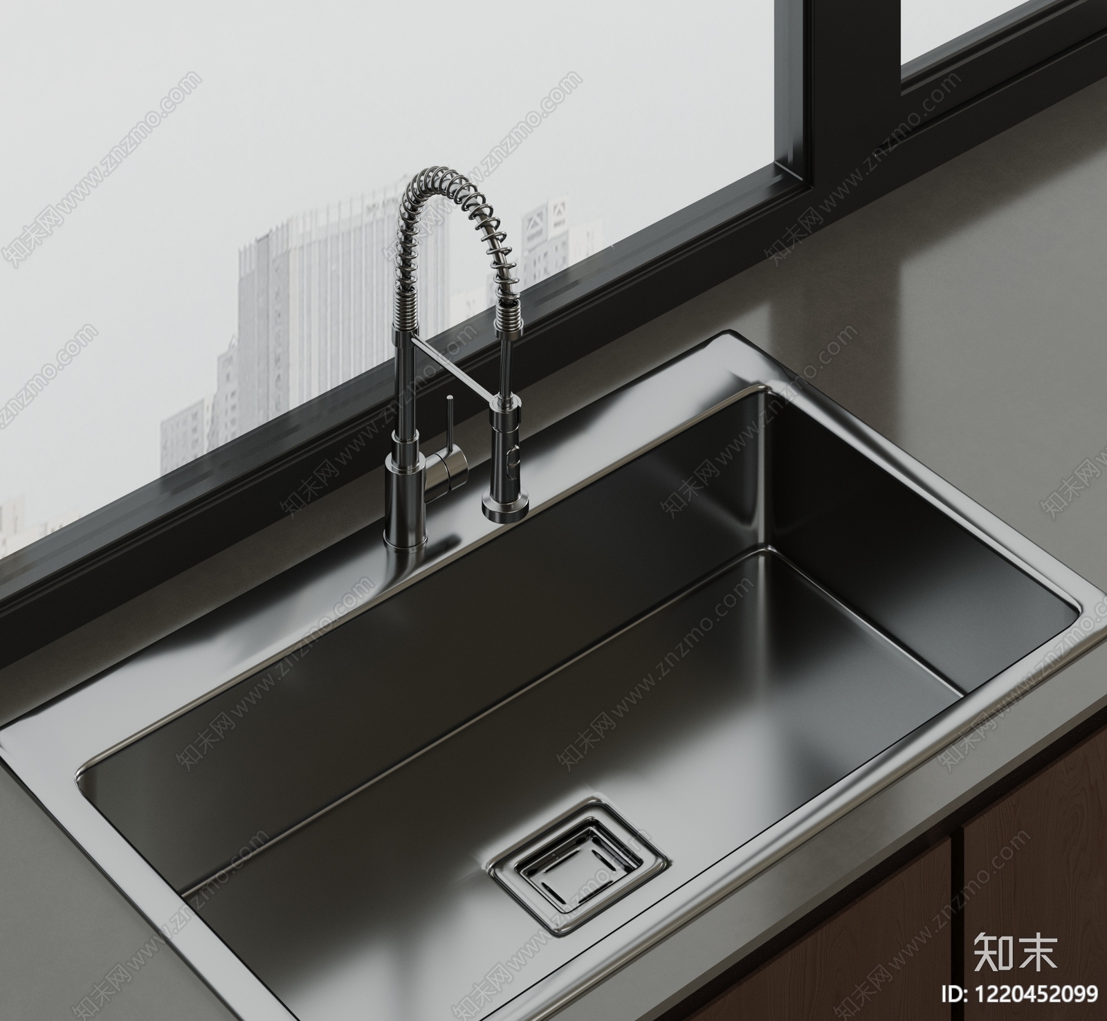 极简主义水槽3D模型下载【ID:1220452099】