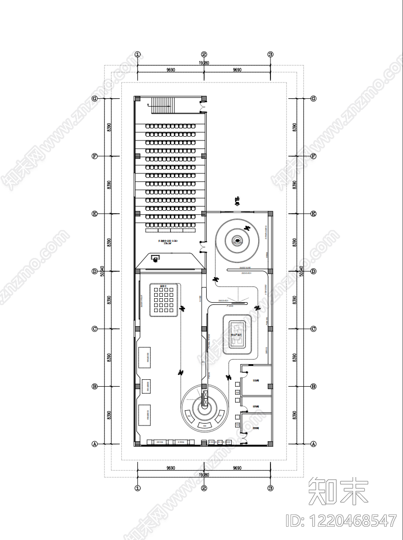 科技展厅CAD图纸