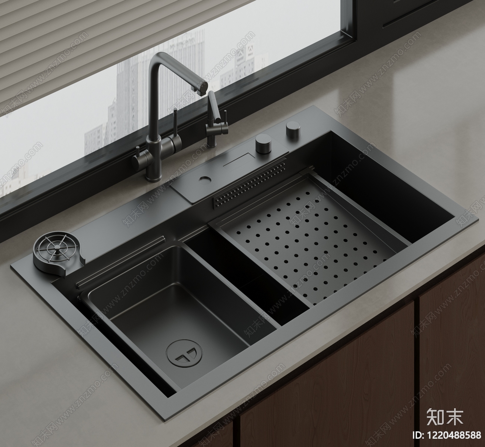极简水槽3D模型下载【ID:1220488588】