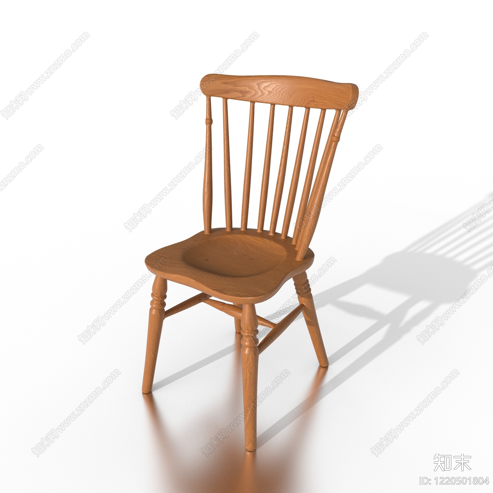 北欧餐椅3D模型下载【ID:1220501804】
