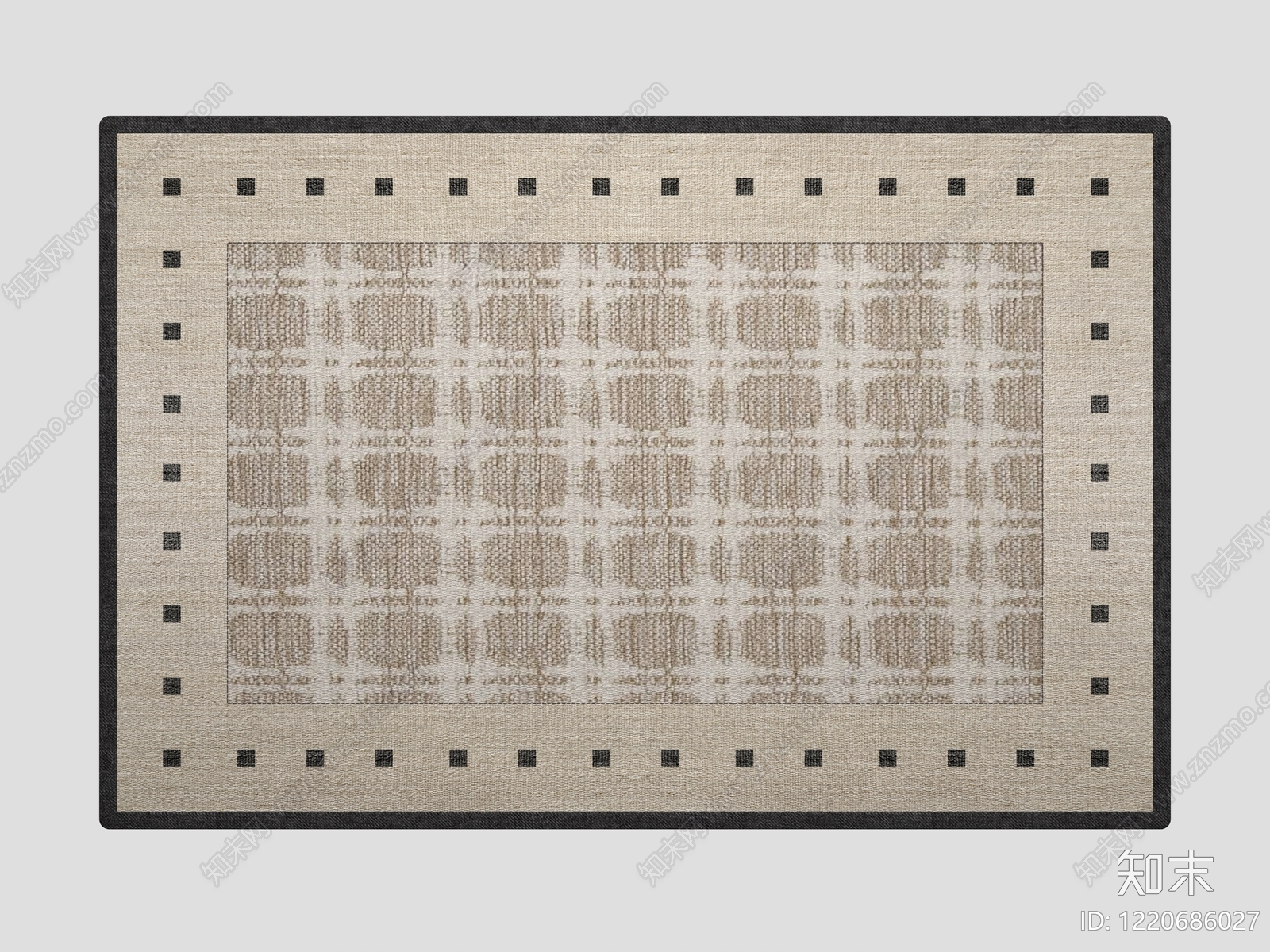 侘寂地毯3D模型下载【ID:1220686027】