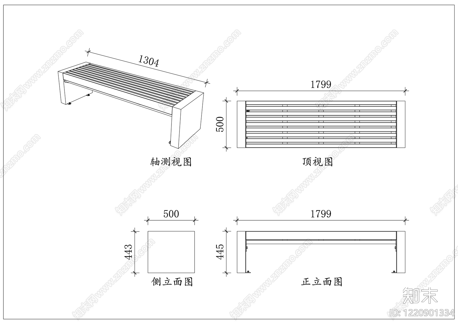 家具图库cad施工图下载【ID:1220901334】