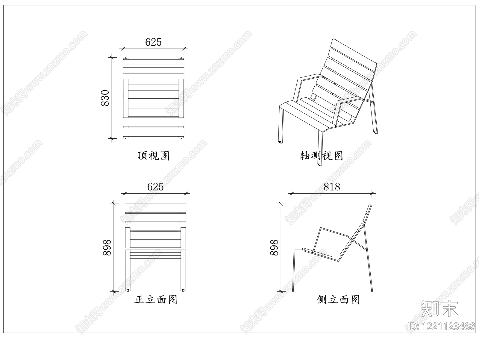 家具图库cad施工图下载【ID:1221123488】