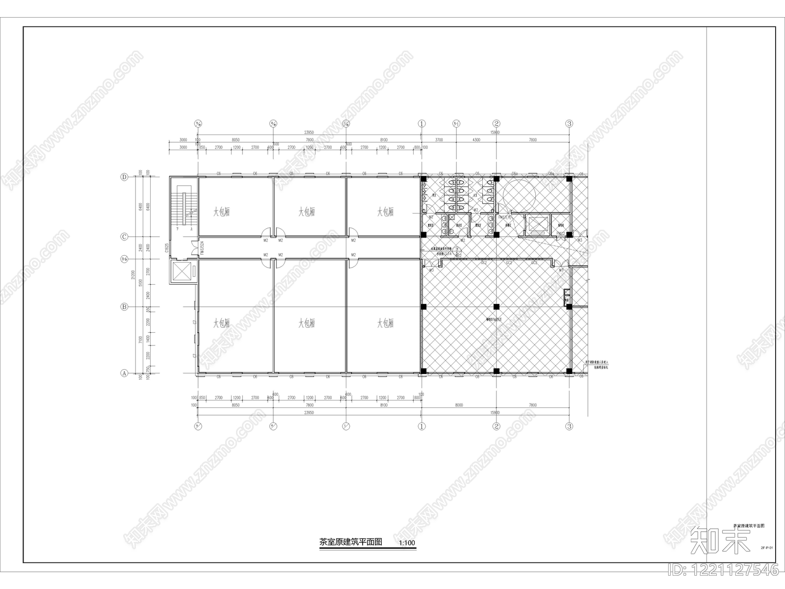 其他休闲娱乐空间cad施工图下载【ID:1221127546】