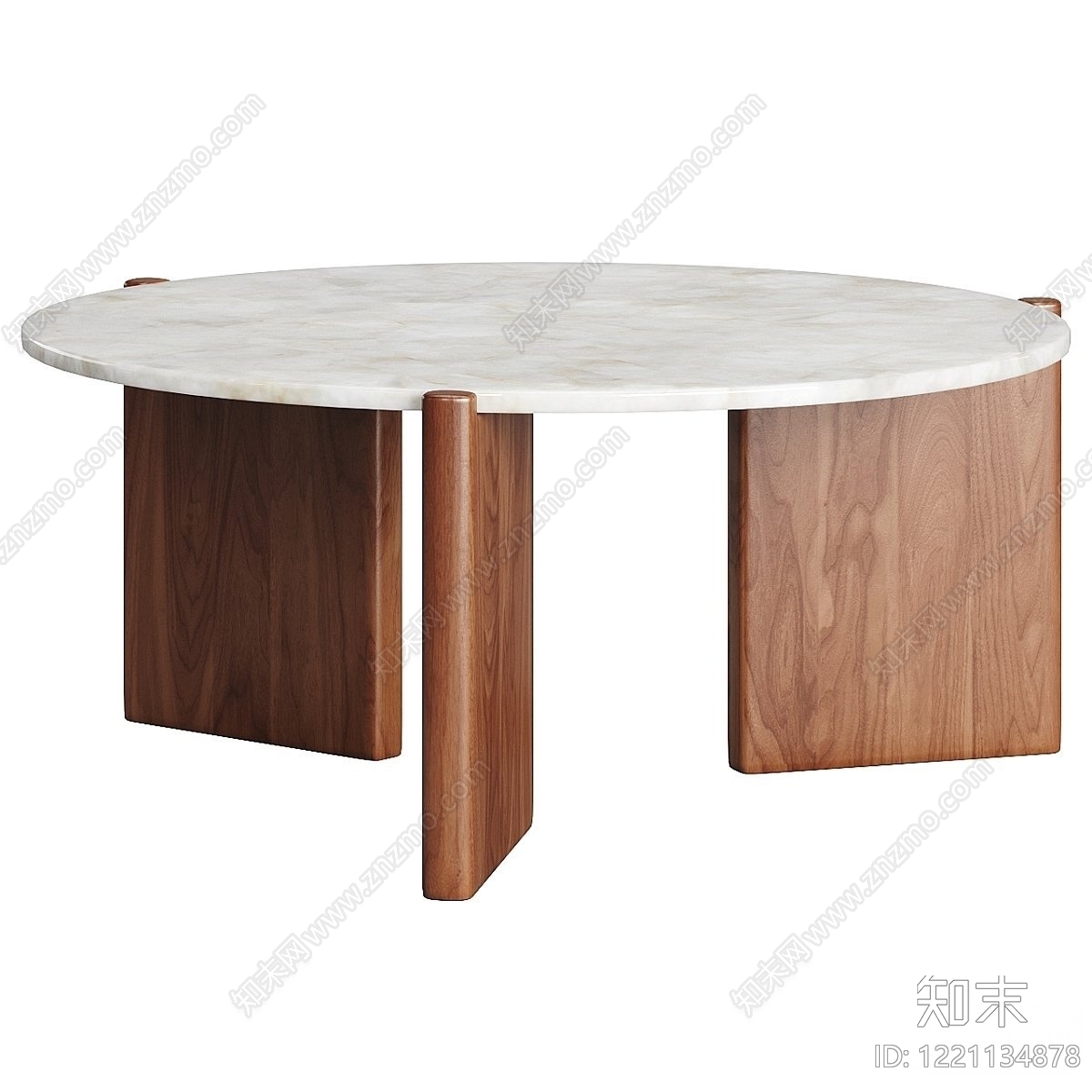 现代简约茶几3D模型下载【ID:1221134878】