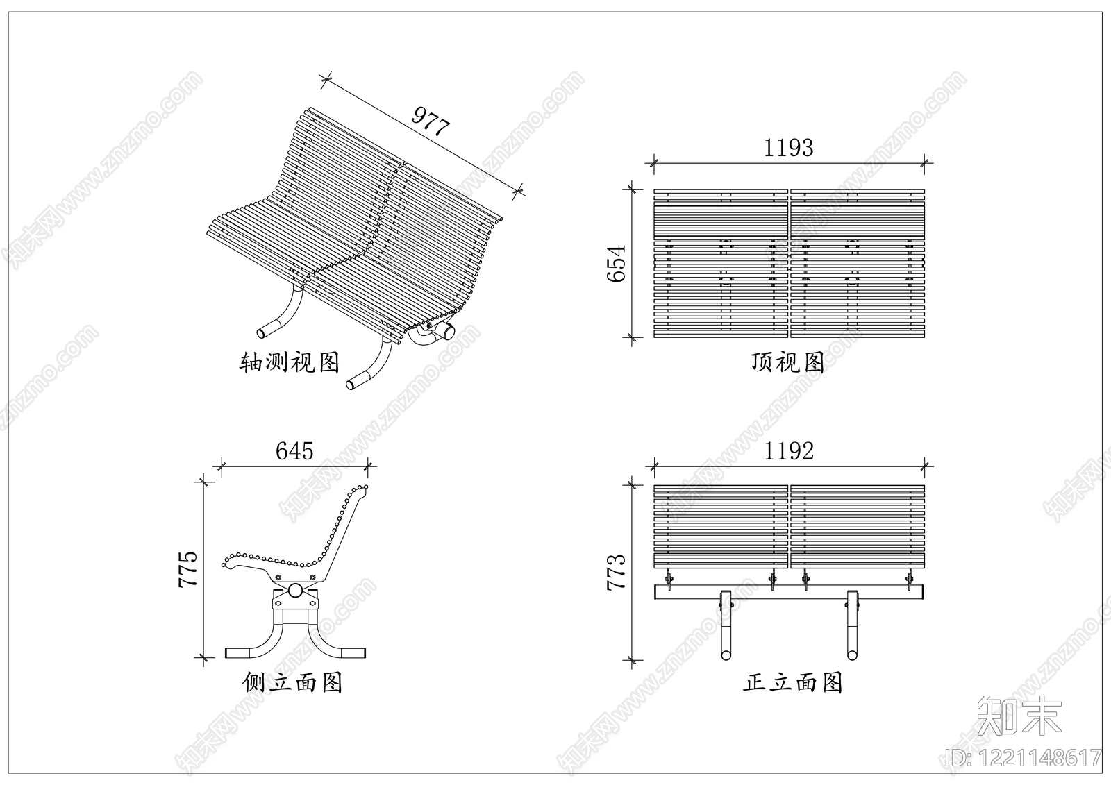 家具图库CAD图纸