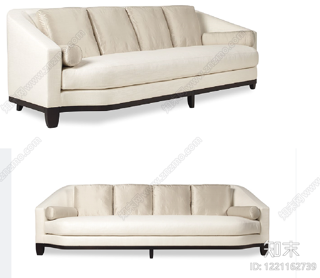 沙发cad施工图下载【ID:1221162739】