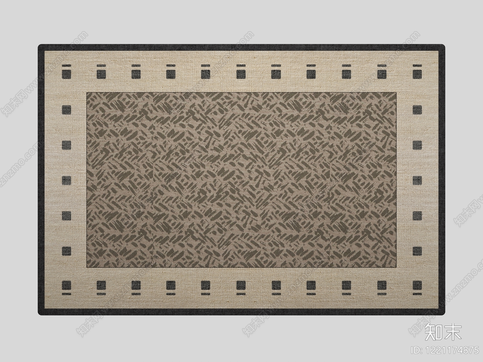 侘寂地毯3D模型下载【ID:1221174875】