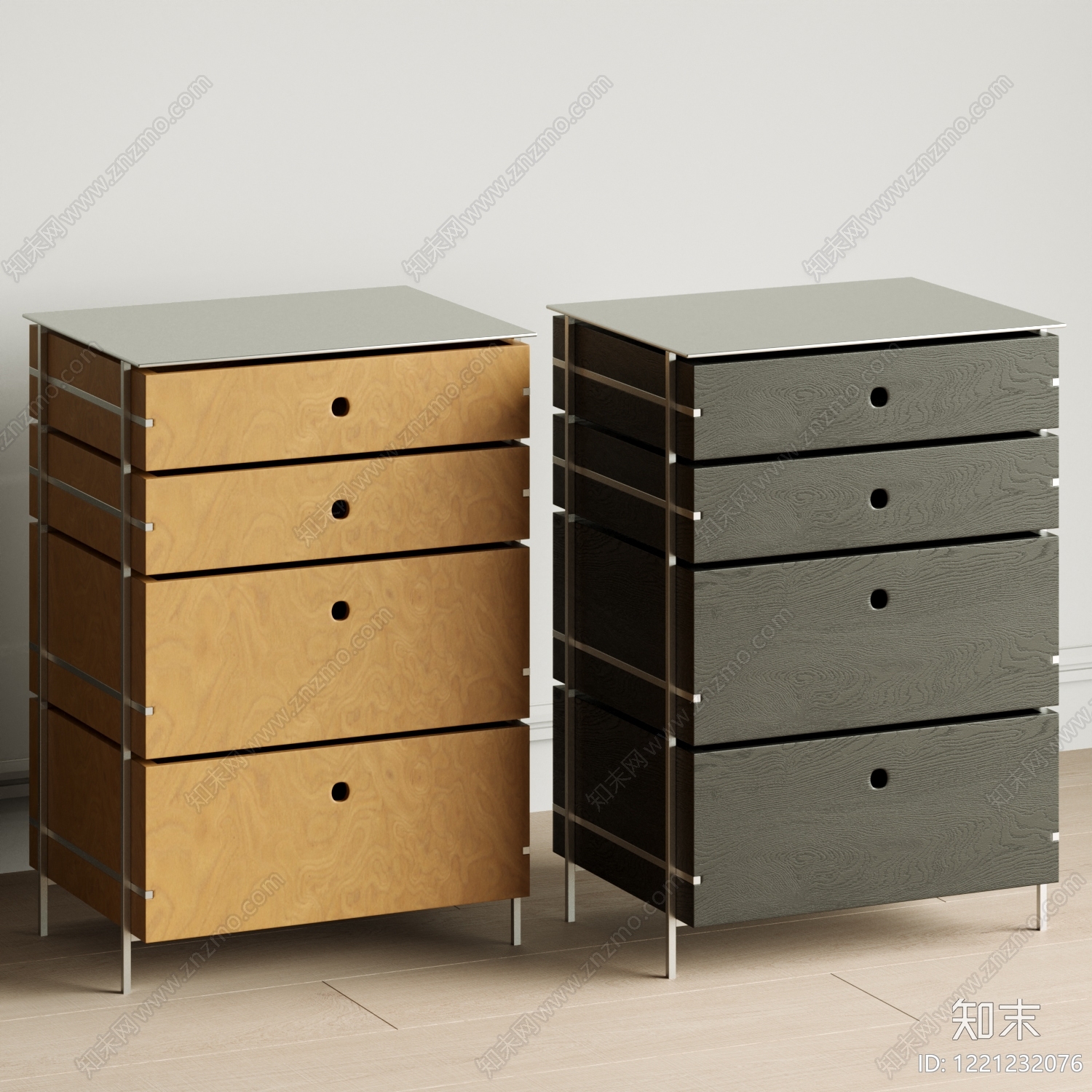 极简主义斗柜3D模型下载【ID:1221232076】