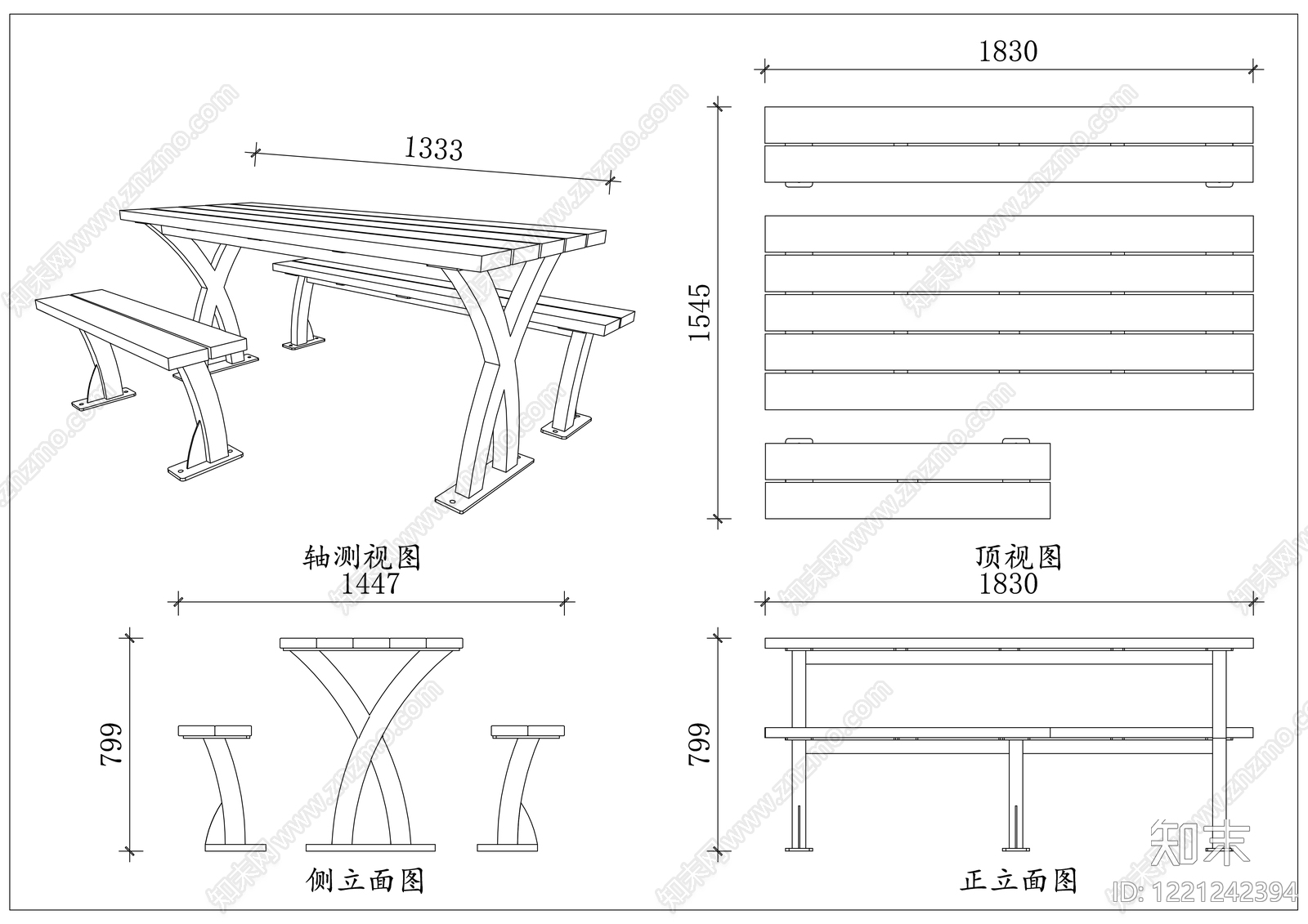家具图库CAD图纸