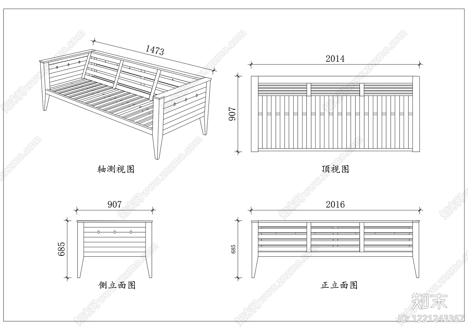 家具图库CAD图纸