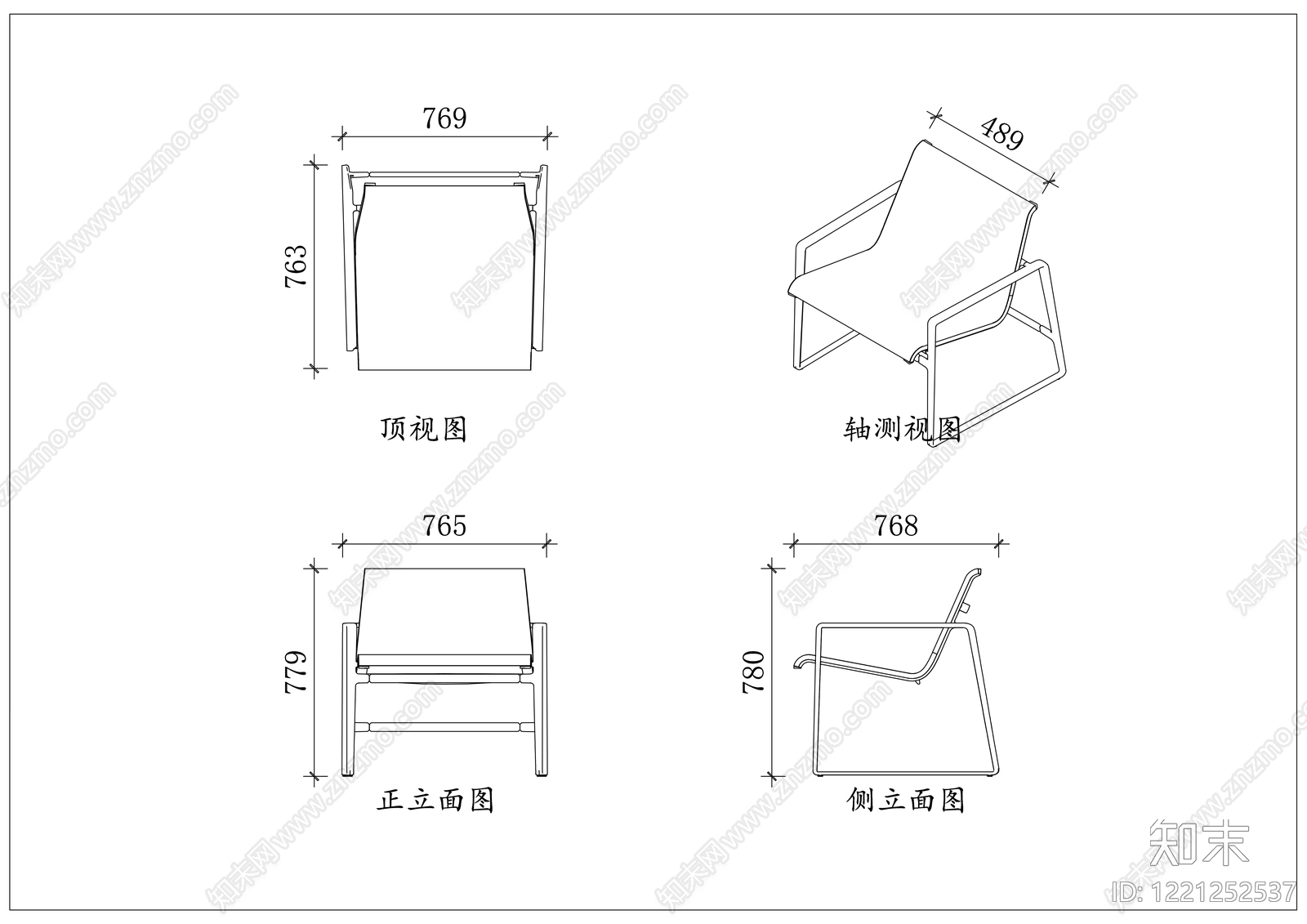家具图库cad施工图下载【ID:1221252537】