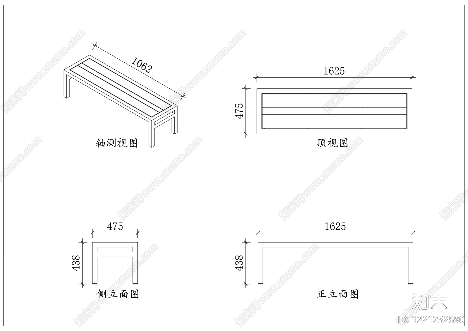 家具图库cad施工图下载【ID:1221252890】