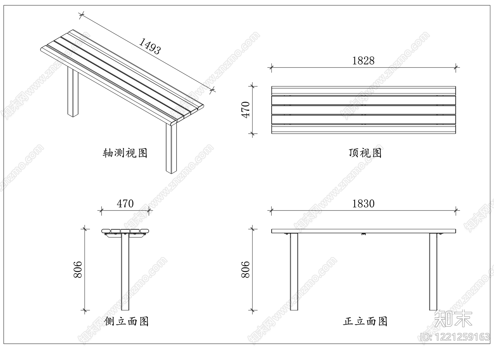 家具图库CAD图纸