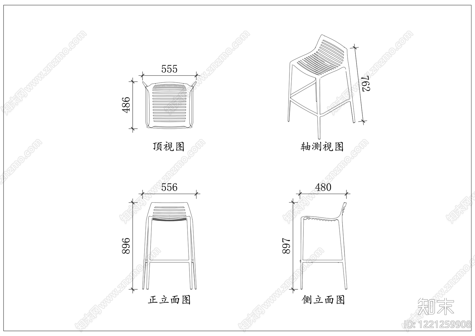 家具图库CAD图纸