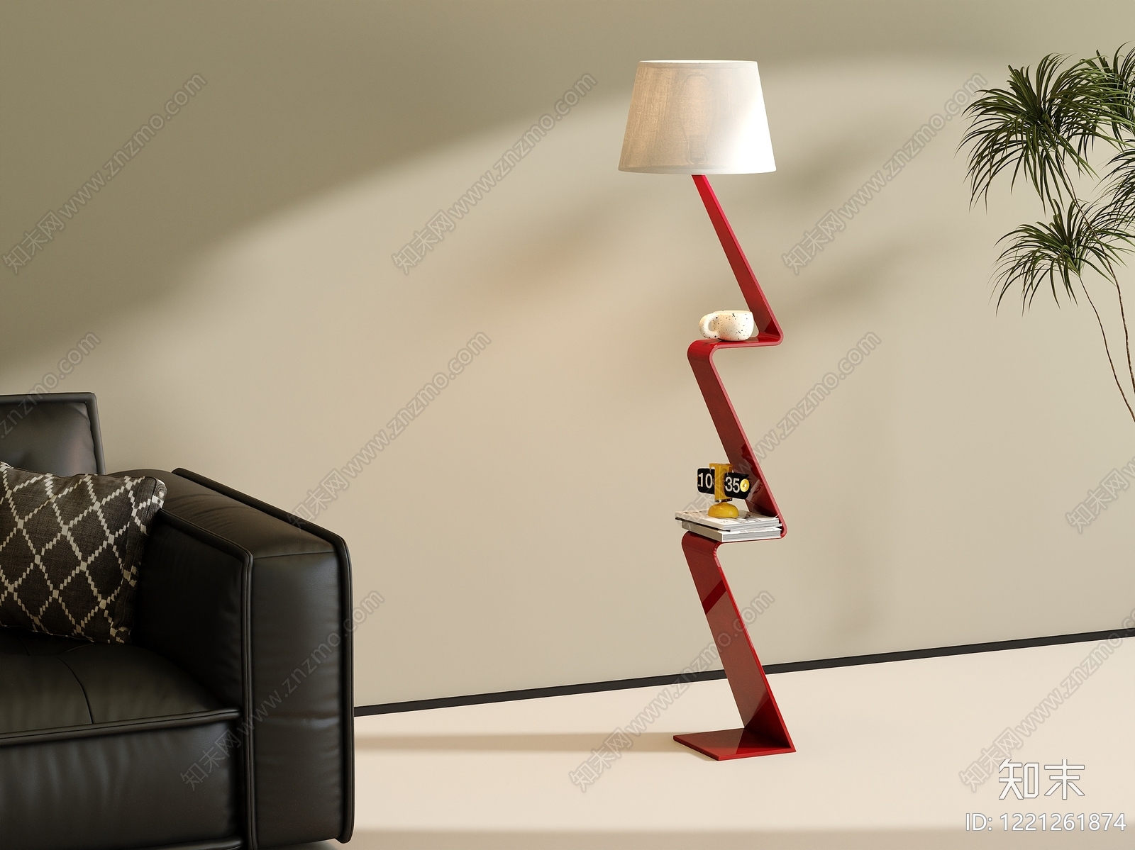现代简约落地灯3D模型下载【ID:1221261874】