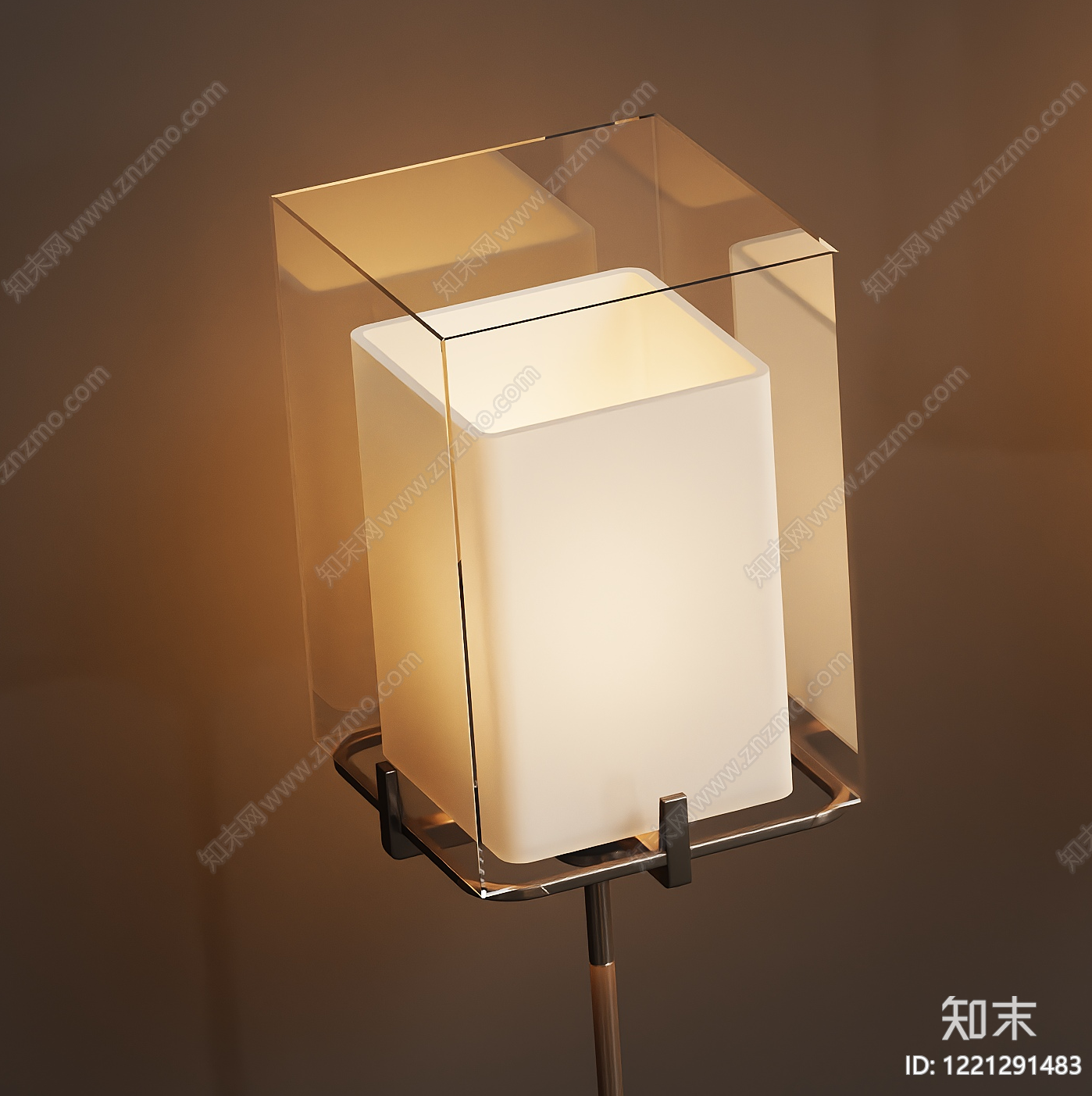 现代简约落地灯3D模型下载【ID:1221291483】