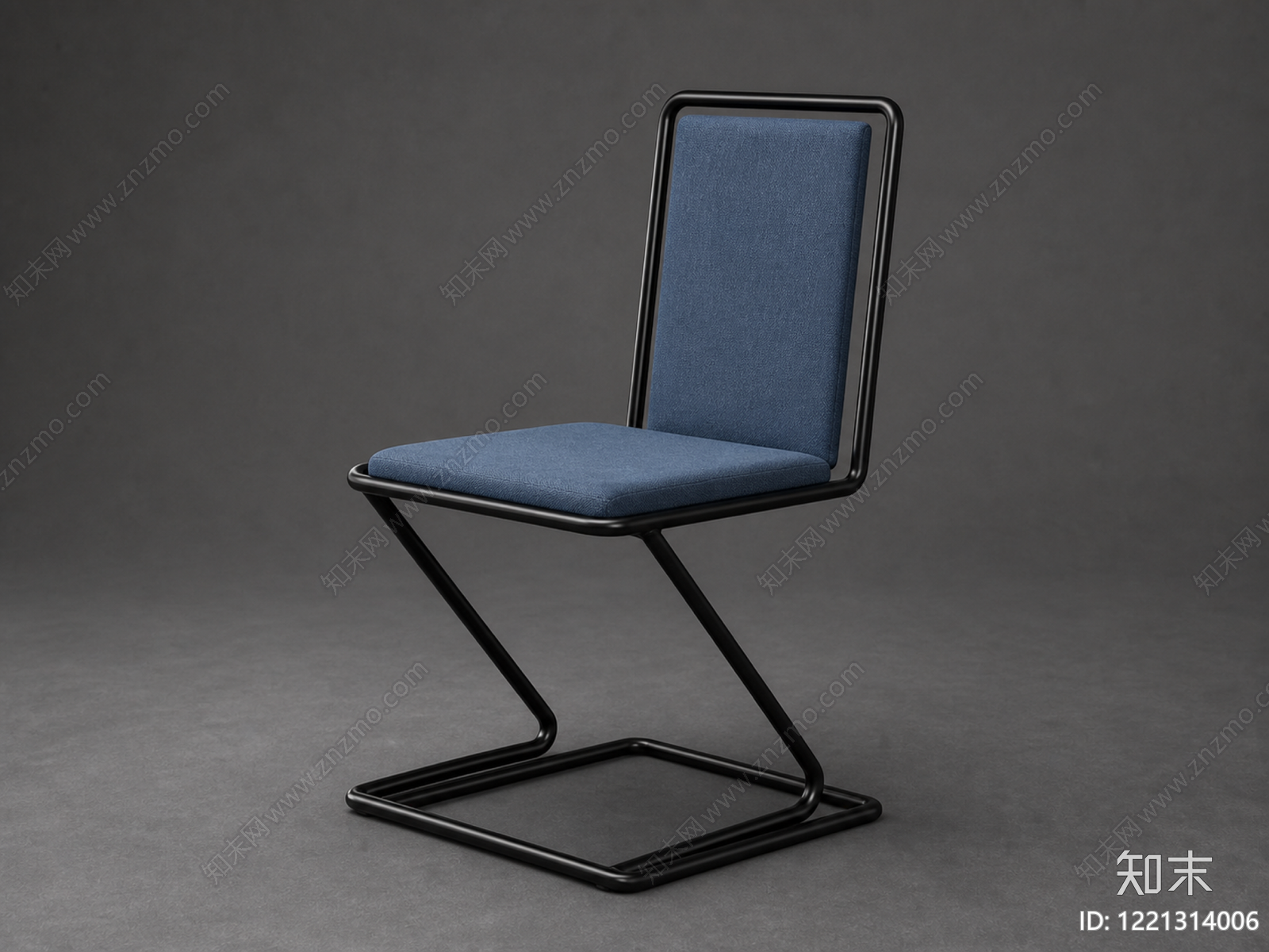 极简主义餐椅3D模型下载【ID:1221314006】