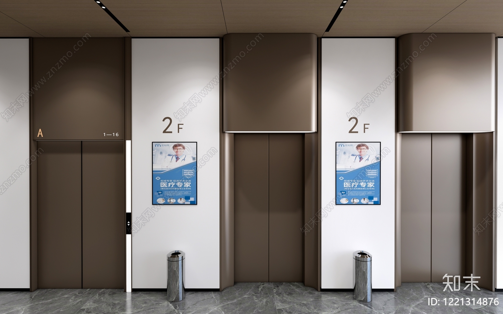 极简主义货运电梯3D模型下载【ID:1221314876】