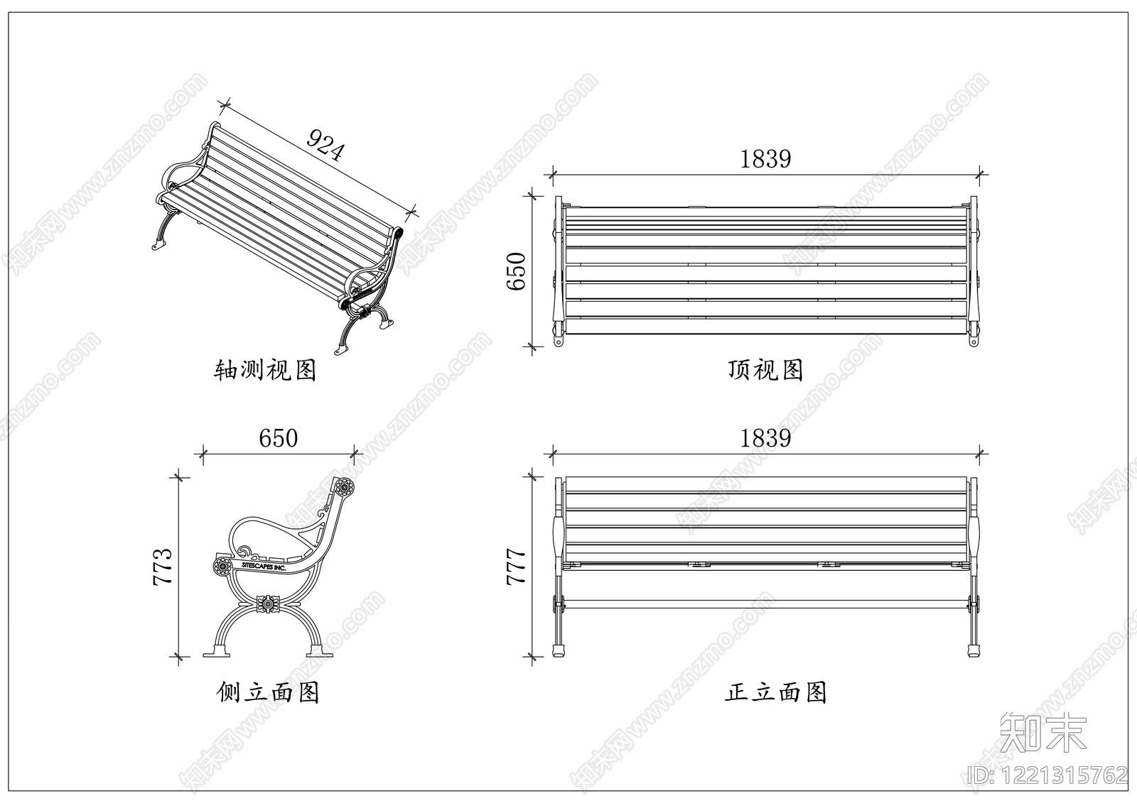 家具图库cad施工图下载【ID:1221315762】