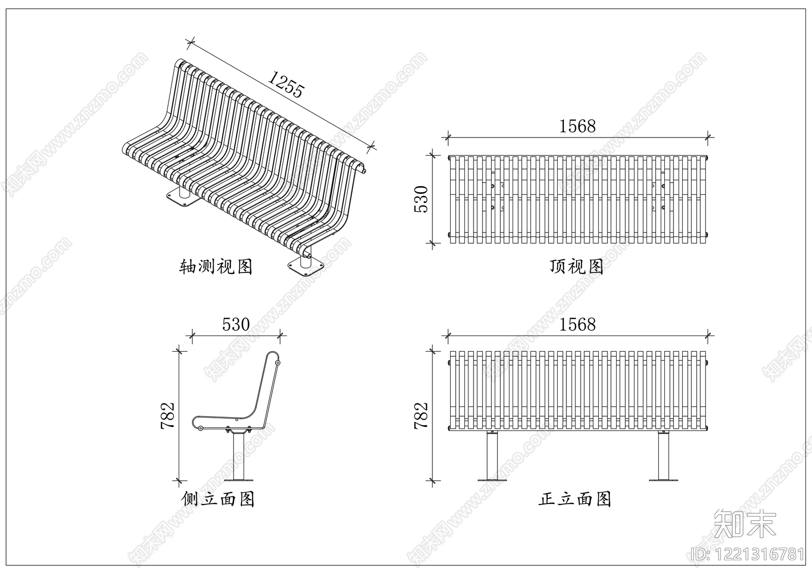 家具图库cad施工图下载【ID:1221316781】