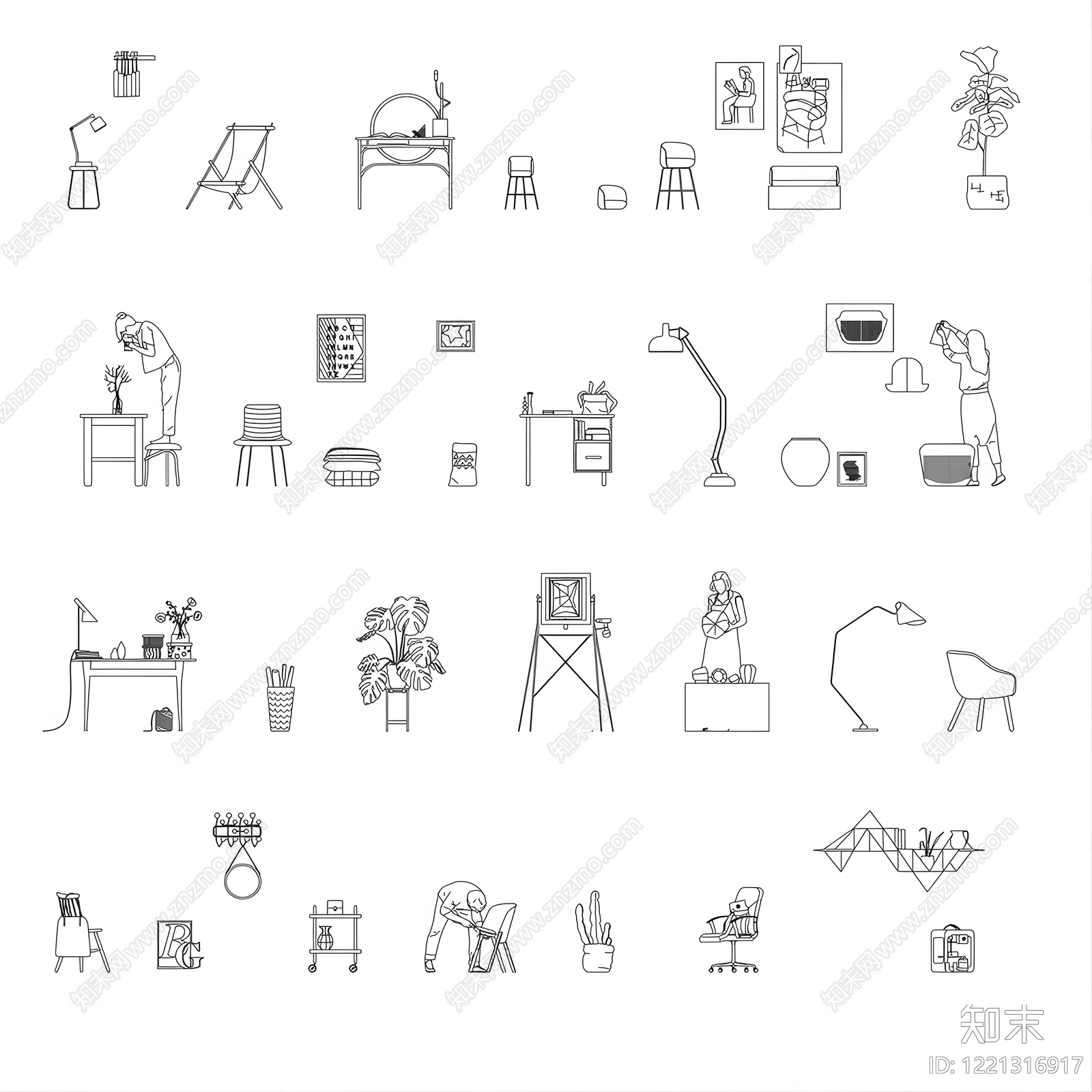 家具图库CAD图纸