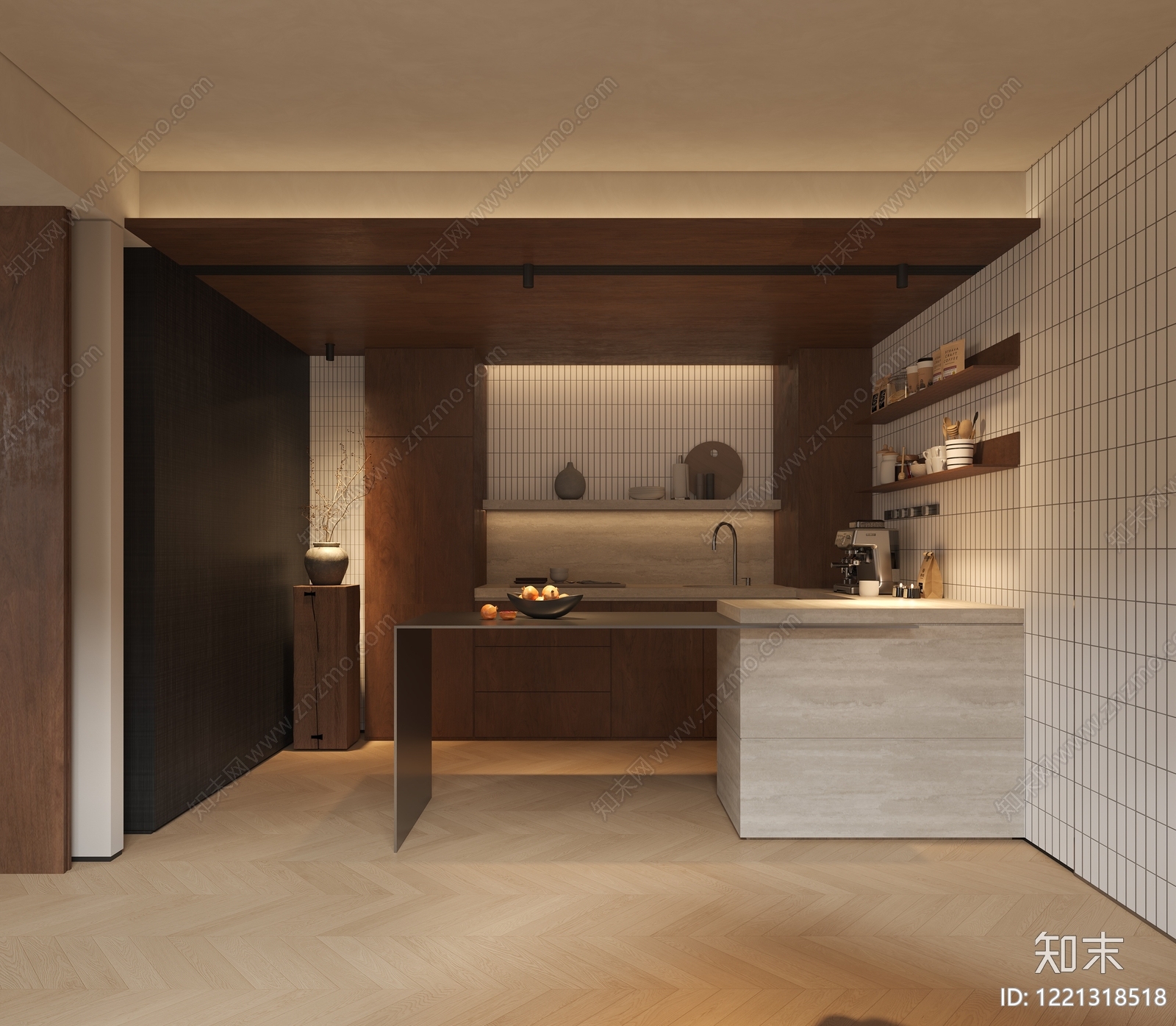 中古风其他娱乐室SU模型下载【ID:1221318518】