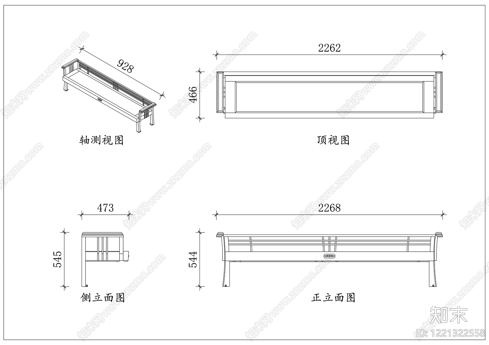 家具图库cad施工图下载【ID:1221322558】