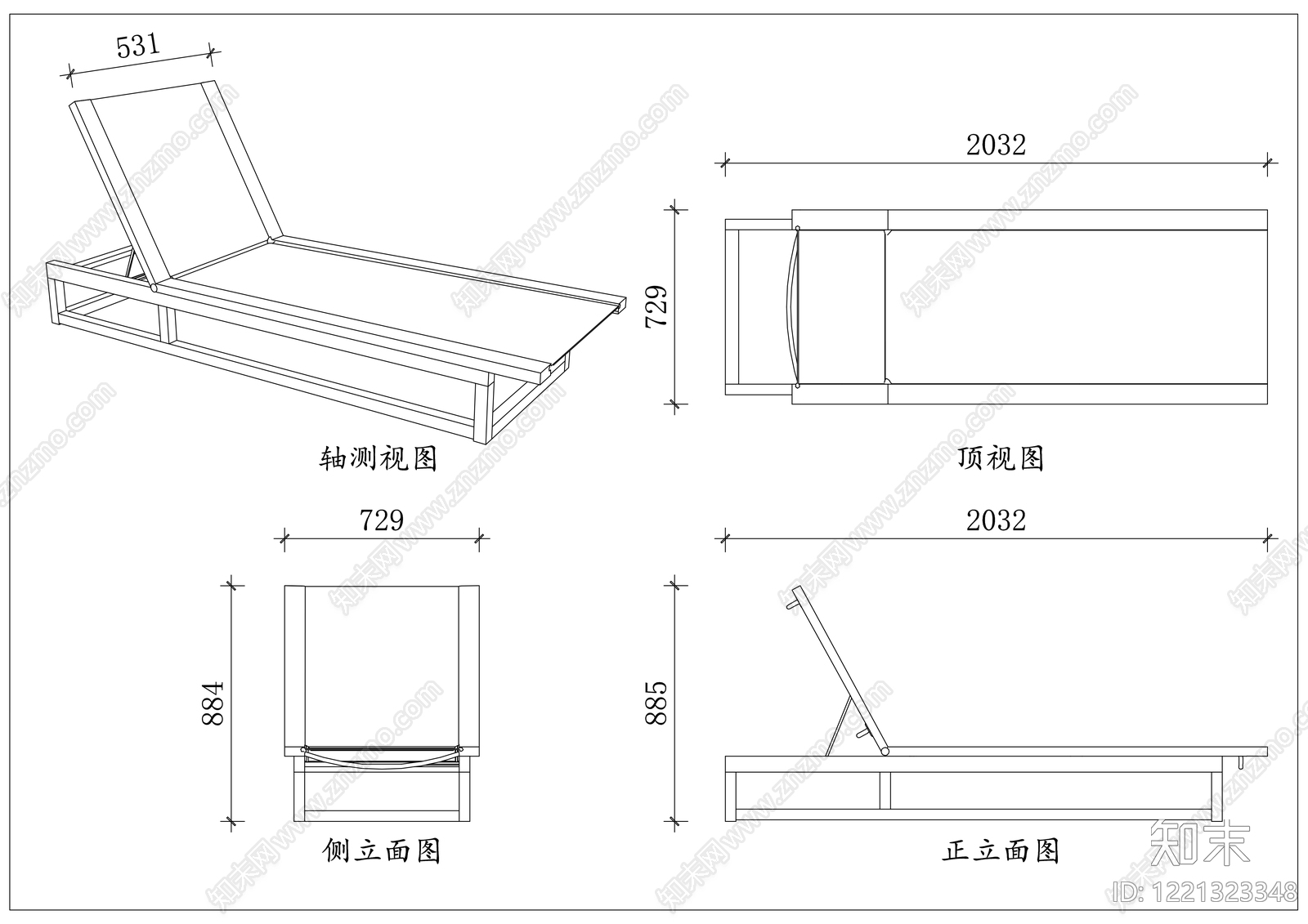 家具图库cad施工图下载【ID:1221323348】